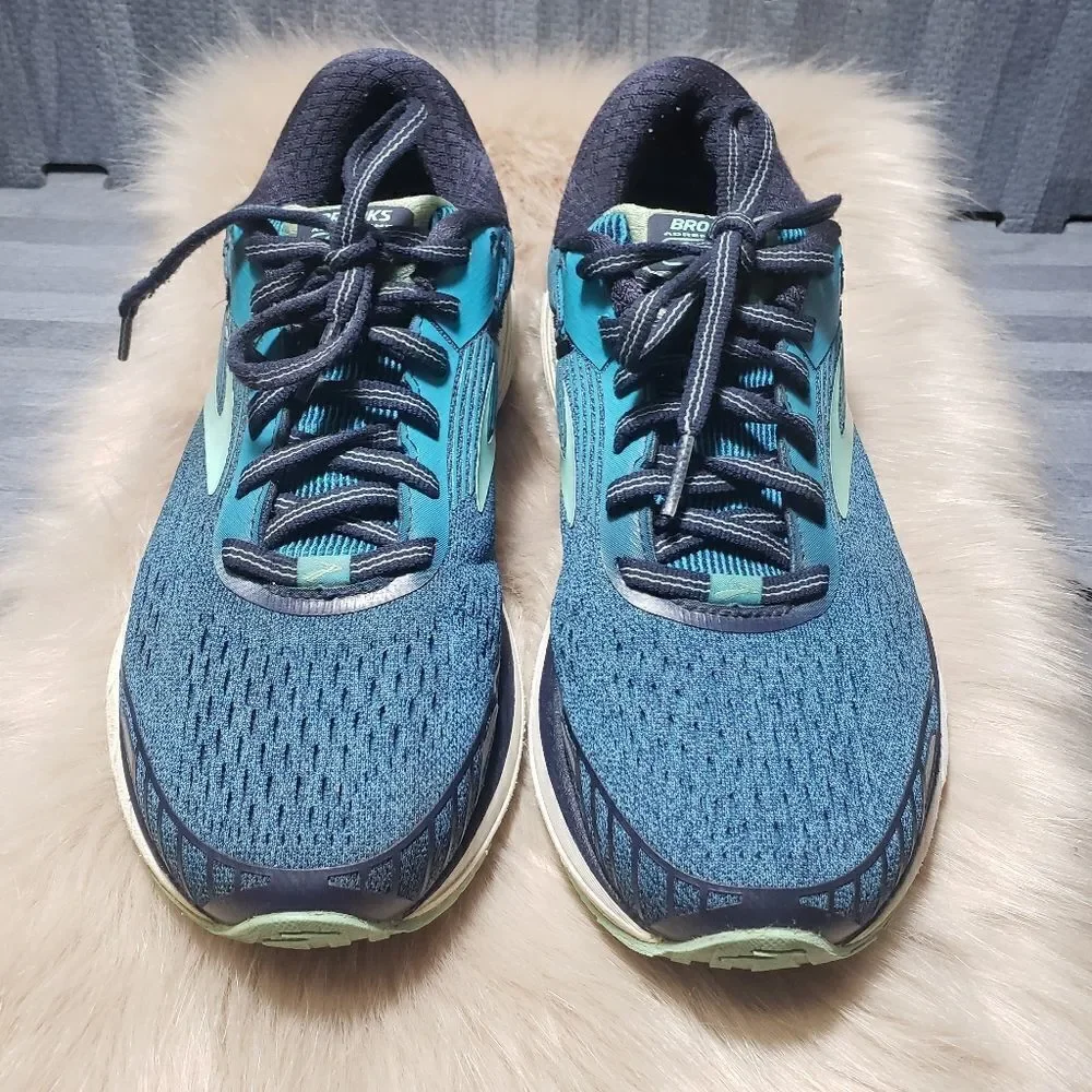 Brooks Adrenaline GTS 18 Navy Womens Running Shoes